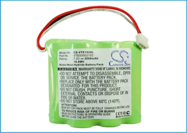 Vetronix 4010-00-0067 Series Replacement Battery 2000mAh / 14.40Wh