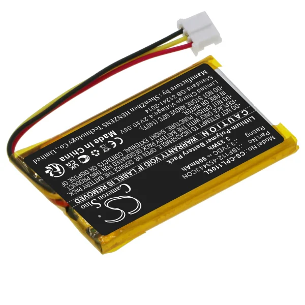 CalAmp LMU-1100, LMU-1200, LMU-2600, LMU-2630 Series Replacement Battery 900mAh / 3.33Wh - Image 5