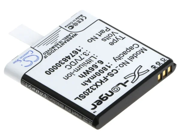 Falk IBEX 25, IBEX 25 Touring, IBEX 32, Series Replacement Battery 1800mAh / 6.66Wh - Image 2