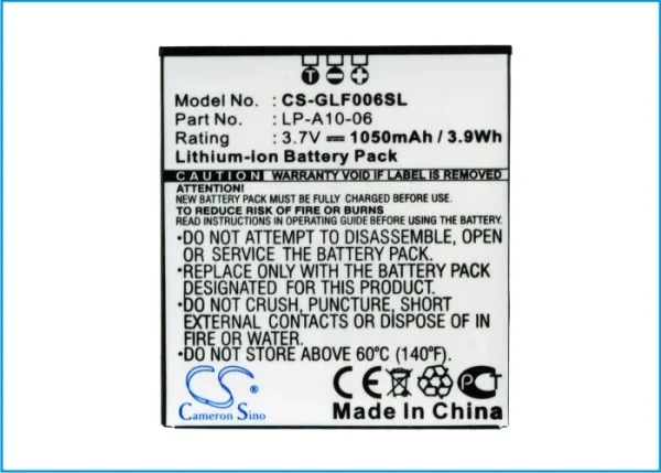 Golf Buddy DSC-GB002, DSC-GB200, DSC-GB300, Pro Series Replacement Battery 1050mAh / 3.89Wh