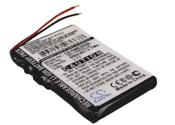 Garmin Edge 305 Series Replacement Battery 850mAh/3.1Wh - Image 5