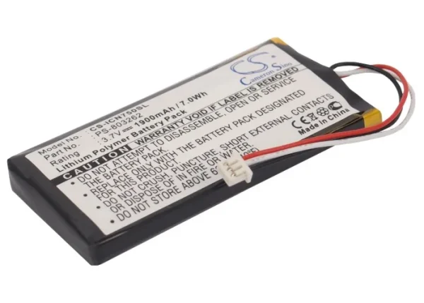 Navman iCN720, iCN750 Series Replacement Battery 1900mAh - Image 6