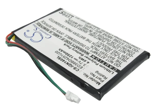 Garmin Nuvi 1400, Nuvi 1450, Nuvi 1450T, Nuvi 1490LMT Series Replacement Battery 1250mAh / 4.63Wh - Image 5