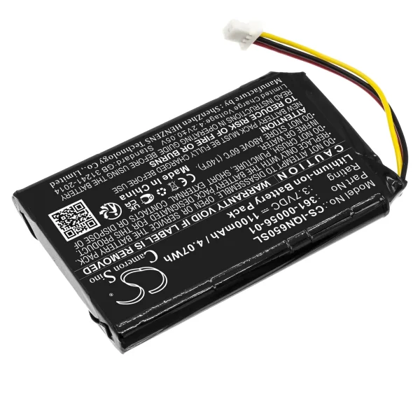 Garmin 010-01211-01, Nuvi 53, Nuvi 53LMT, Nuvi 65 Series Replacement Battery 1100mAh / 4.07Wh - Image 3