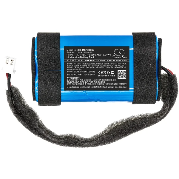 Monster Rove 2 Series Replacement Battery 2600mAh / 19.24Wh