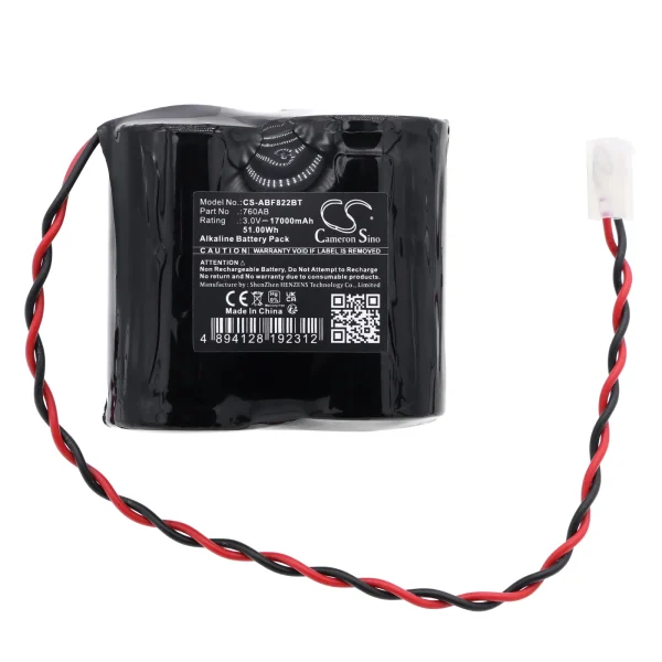 Abus FU2986, FU8220, FUSG50000, FUSG50100 Series Replacement Battery 17000mAh / 51.00Wh