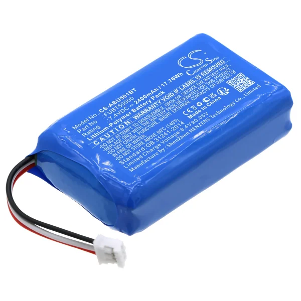 Abus FUAA50000, FUAA50010, FUAA50100, FUAA50500 Series Replacement Battery 2400mAh / 17.76Wh - Image 2