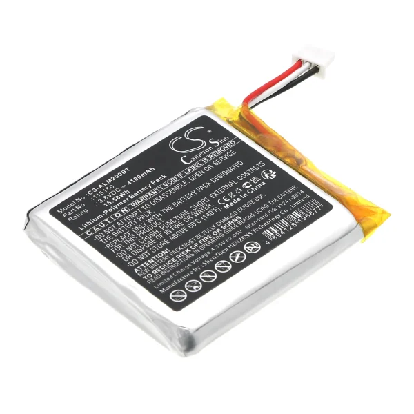 2GIG 2GIG-EDG-NA-V, EDGE Panel, Edge Remote Keypad, EDGE Wireless Touchscreen Cont Series Replacement Battery 4100mAh / 15.58Wh - Image 2