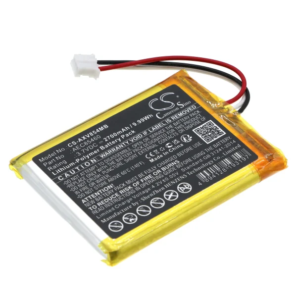 Axvue Baby Monitor Series Replacement Battery 2700mAh / 9.99Wh - Image 2