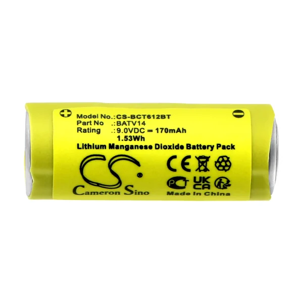 DAITEM DC611, DC612 Series Replacement Battery 170mAh / 1.53Wh