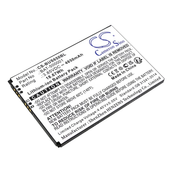 BlueBird Pidion SF6510 Series Replacement Battery 4850mAh / 18.67Wh - Image 2