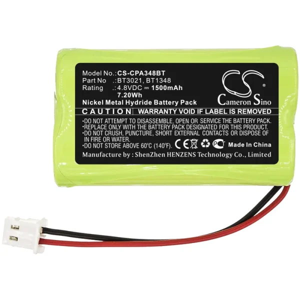 Commpact Secuself Control Panel  Series Replacement Battery 1500mAh / 7.20Wh