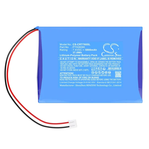 Creator ST-7600, ST-7600C Wireless Touch Screen Series Replacement Battery 5000mAh / 37.0Wh