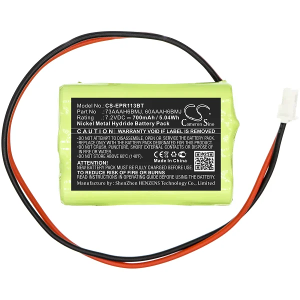 Electia 1131 DTMF, 1132 GSM, C-Fence GSM panel, Home Prosafe alarm panel Series Replacement Battery 700mAh / 5.04Wh