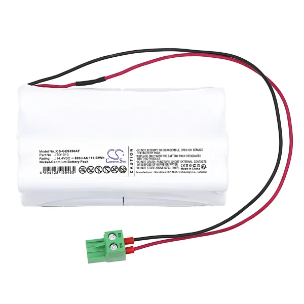 GEZE SL FR OK, TSA350, TSA360 Series Replacement Battery 800mAh / 11.52Wh