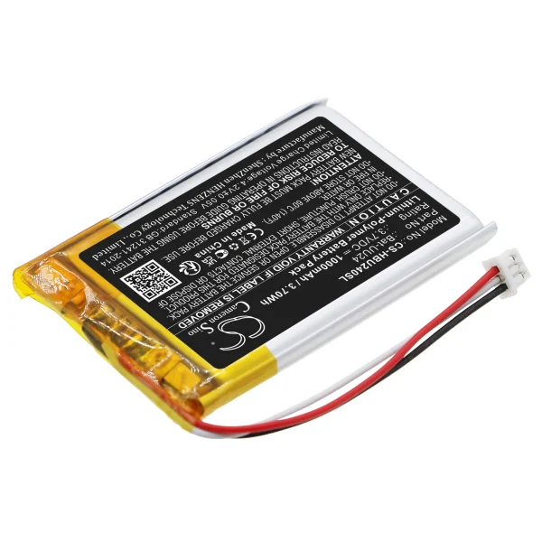 GHB UU24, UU24RX Series Replacement Battery 1000mAh / 3.70Wh - Image 3