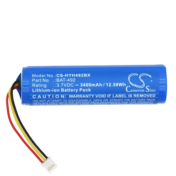 Honeywell HH492 Series Replacement Battery 3400mAh / 12.58Wh