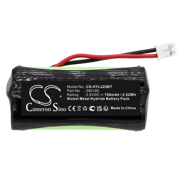 Honeywell 61.951.2, Eltek ProLED Combi, ExiLED22, ExiLED34 Series Replacement Battery 700mAh / 2.52Wh