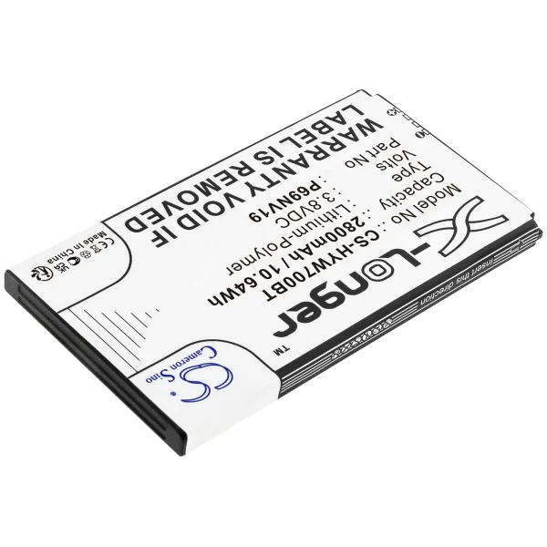 ADT WTS700 Resideo 7" Wireless Sec  Series Replacement Battery 2800mAh / 10.64Wh - Image 3