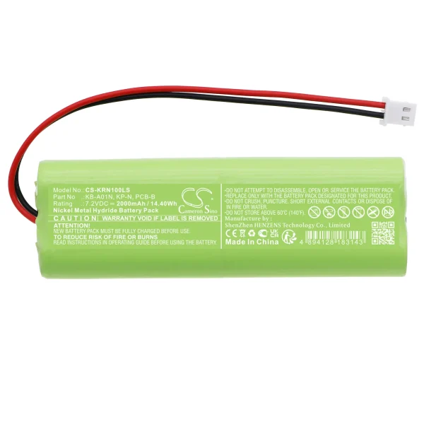 Kern CDS, CKE, DS, KB Series Replacement Battery 2000mAh / 14.40Wh