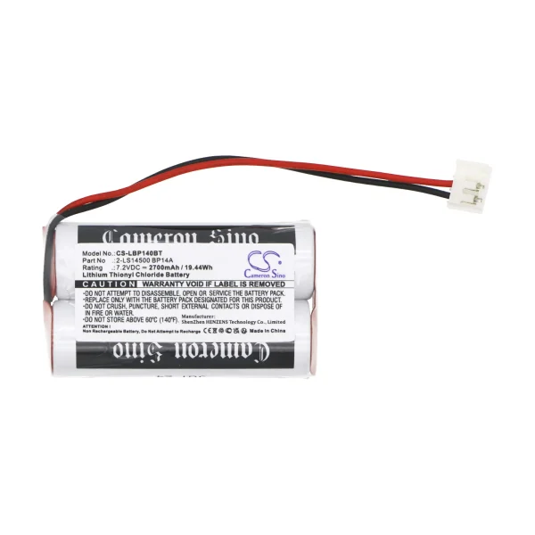 Label Alcose, Cesar Series Replacement Battery 2700mAh / 19.44Wh