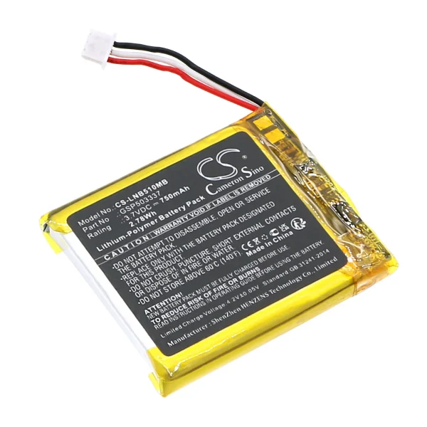 Lionelo Babyline 5.1 Series Replacement Battery 750mAh / 2.78Wh - Image 2