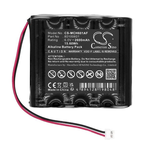 Messerschmitt 6VQ-02 Series Replacement Battery 2600mAh / 15.6Wh