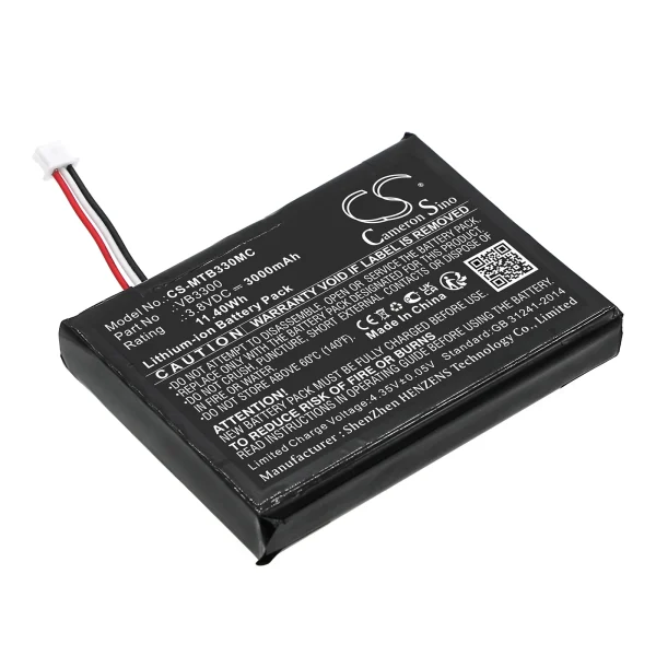 Motorola VB400, VB400 body camera Series Replacement Battery 3000mAh / 11.40Wh - Image 2