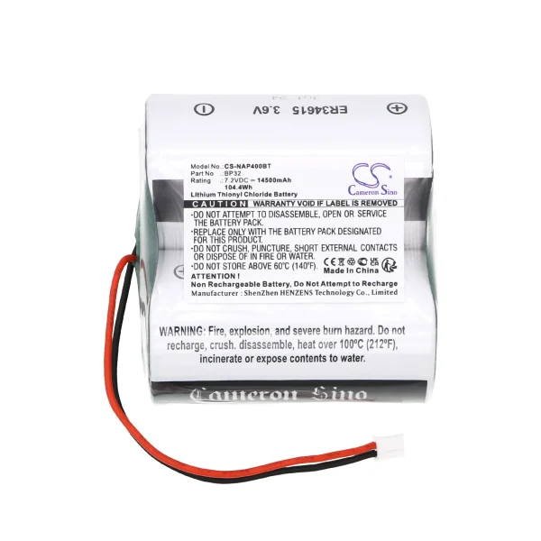 Noxalarm 151.016, Noxalarm NOXIANE P40, SECURIX 40 Series Replacement Battery 14500mAh / 104.4Wh