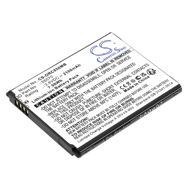 Oricom Secure SC850 Series Replacement Battery 2100mAh / 7.98Wh - Image 2