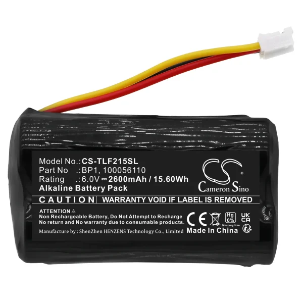 Comstar Comstar F215, Comstar F225, MS232 detector, VAYO F215 Series Replacement Battery 2600mAh / 15.60Wh