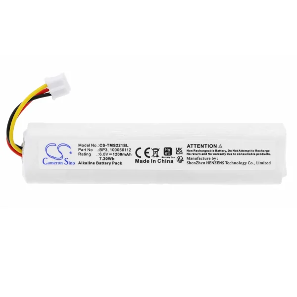 Telenot AKG233, DSS2, MS 221 Series Replacement Battery 1200mAh / 7.20Wh