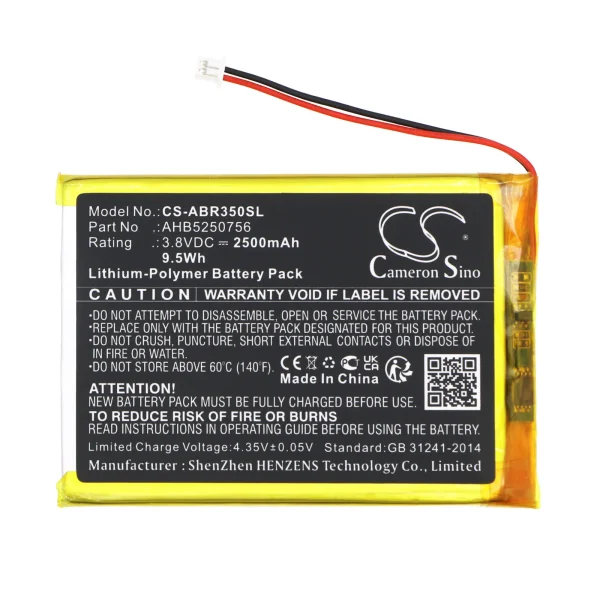 Anbernic RG 350M, RG 350M Retro, RG 353M Series Replacement Battery 2500mAh / 9.5Wh