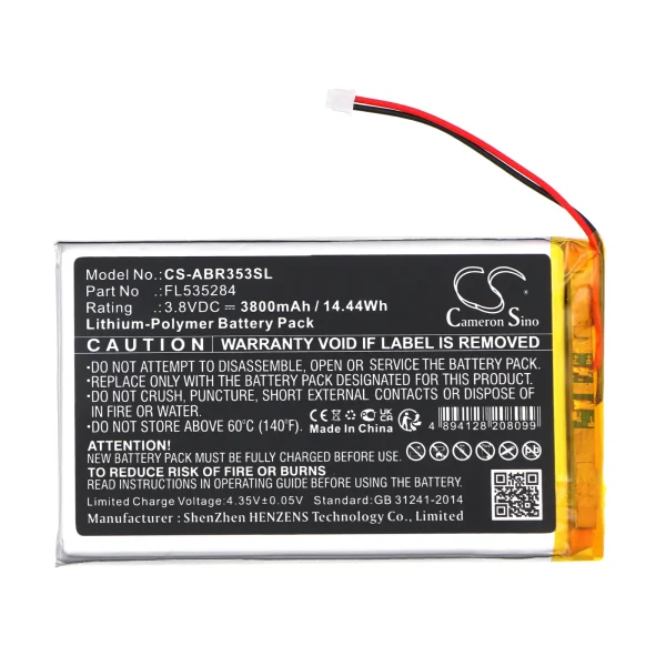 Anbernic RG353P Retro Series Replacement Battery 3800mAh / 14.44Wh