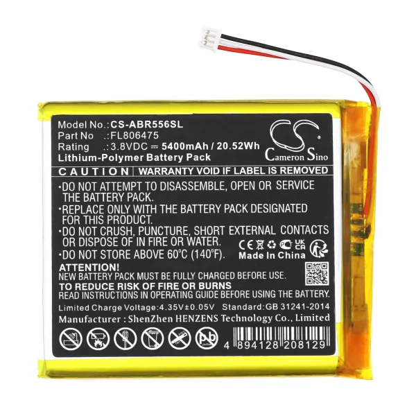 Anbernic RG556 Series Replacement Battery 5400mAh / 20.52Wh