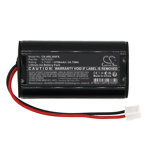 ADARO Adalit L-3000, Adalit L-3000 Power, IL-300 Series Replacement Battery 6700mAh / 24.79Wh