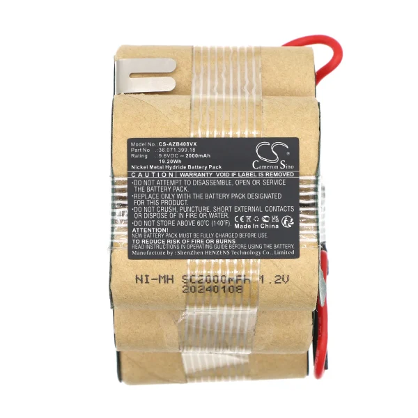 AEG AG408, ZB408, ZB4108, Series Replacement Battery 2000mAh / 19.20Wh