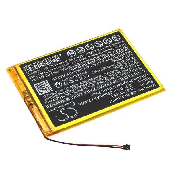 Bookeen CYBFT1F-BK, Cybook Muse HD Series Replacement Battery 2000mAh / 7.4Wh - Image 3