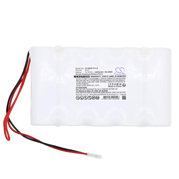 BIG BEAM 2SE12N7, H2SE12N7 Series Replacement Battery 8000mAh / 96.00Wh