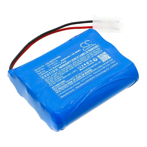 B&G Pressurizing Tank Top, PTT Series Replacement Battery 2600mAh / 28.86Wh - Image 2