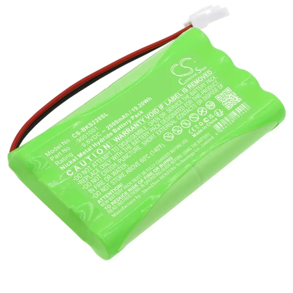 Somfy  AXOVIA 220B, Axovia 3S, Axovia MultiPro, Dexxo Compact, Dexxo Optimo Series Replacement Battery 2000mAh / 19.20Wh - Image 2