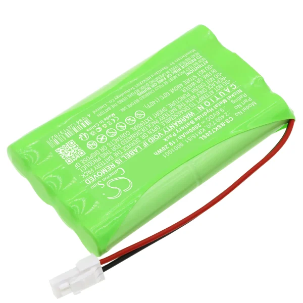 Somfy  AXOVIA 220B, Axovia 3S, Axovia MultiPro, Dexxo Compact, Dexxo Optimo Series Replacement Battery 2000mAh / 19.20Wh - Image 3