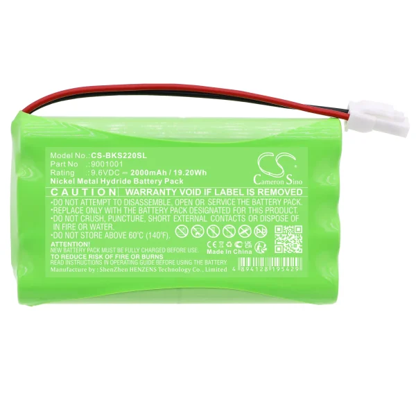 Somfy  AXOVIA 220B, Axovia 3S, Axovia MultiPro, Dexxo Compact, Dexxo Optimo Series Replacement Battery 2000mAh / 19.20Wh