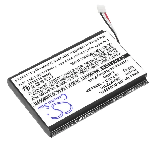 Bosch 3601K72300, 3601K72350, 3601K72370, 3601K723B0, 3601K72P40 Series Replacement Battery 1200mAh / 4.44Wh - Image 3