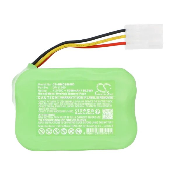 Biomedical Crossvent 2i, Crossvent 2i+, Crossvent 2i+ Intensive Care, PRT2268, Transport Ventilator Series Replacement Battery 5000mAh / 36.00Wh