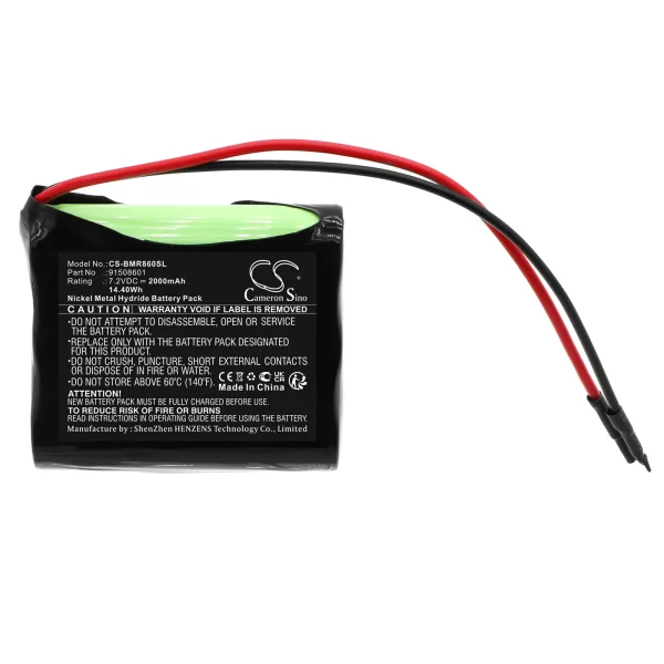 BAMO IER MUDline TGS Series Replacement Battery 2000mAh / 14.40Wh