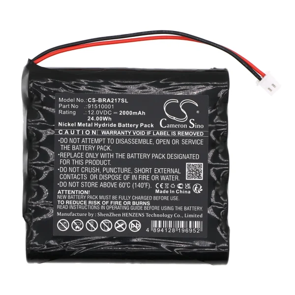 Bora Achsmessgerät 217 Series Replacement Battery 2000mAh / 24.00Wh