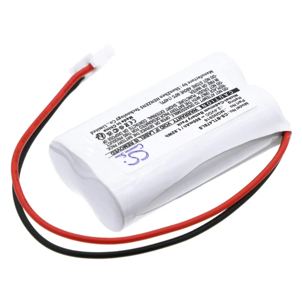 BTICINO 789798, 806312, L4784/1, OVA51104 Series Replacement Battery 800mAh / 1.92Wh - Image 3