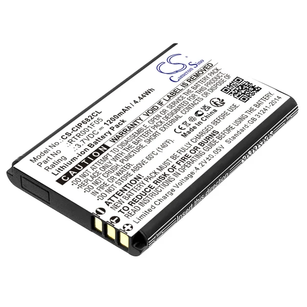 Cisco CP6825-3PC-K9, IP DECT 6800, IP DECT 6825 Series Replacement Battery 1200mAh / 4.44Wh - Image 2