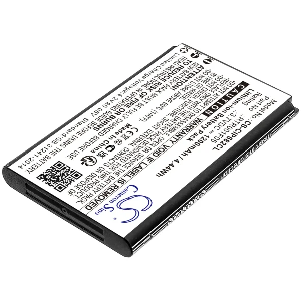 Cisco CP6825-3PC-K9, IP DECT 6800, IP DECT 6825 Series Replacement Battery 1200mAh / 4.44Wh - Image 3